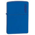 Zippo  Royal Blue Matte Lighter